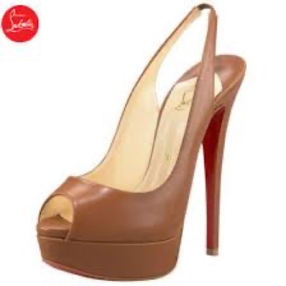 Louboutin Lady Peep pumps 37.5